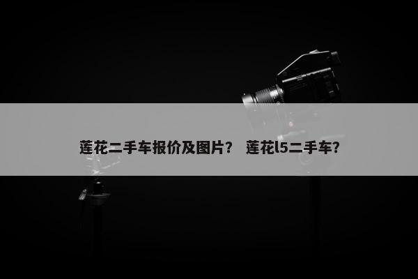 莲花二手车报价及图片？ 莲花l5二手车？