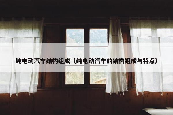 纯电动汽车结构组成（纯电动汽车的结构组成与特点）