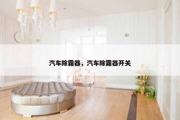 汽车除霜器，汽车除霜器开关