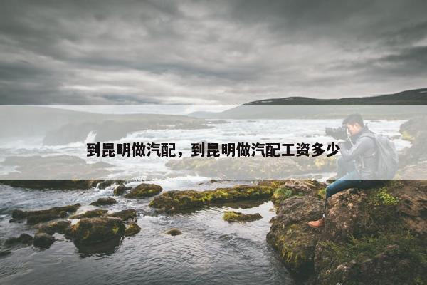 到昆明做汽配，到昆明做汽配工资多少