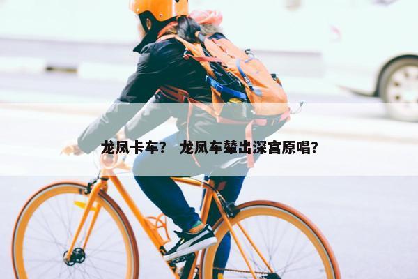 龙凤卡车？ 龙凤车辇出深宫原唱？